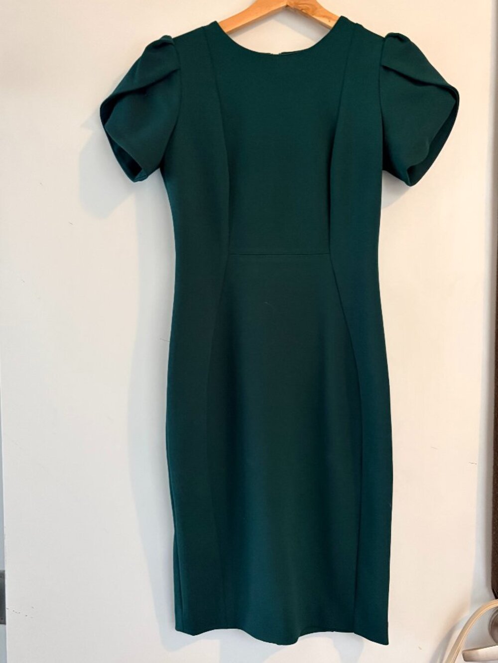 Calvin Klein, Forest Green, Short sleeve, Business Dress, size 2P